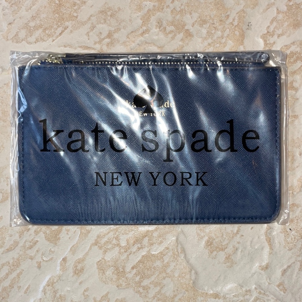 Dark blue Kate Spade Wristlet